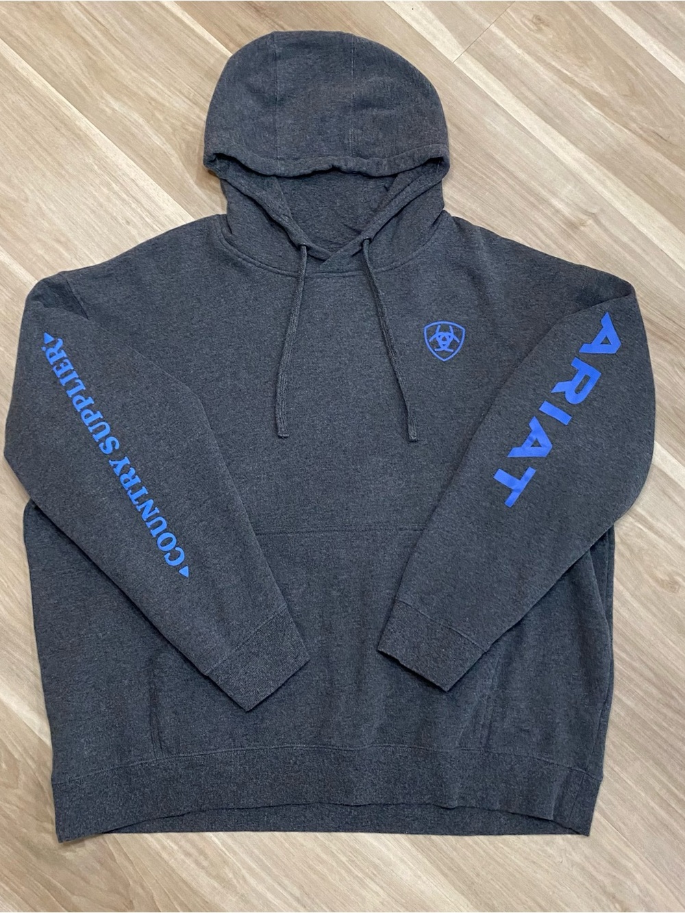 Ariat x CAL Ranch Country Supplier Logo Western Hoodie Men's Size 2XL